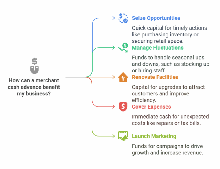 How does a merchant cash advance work?