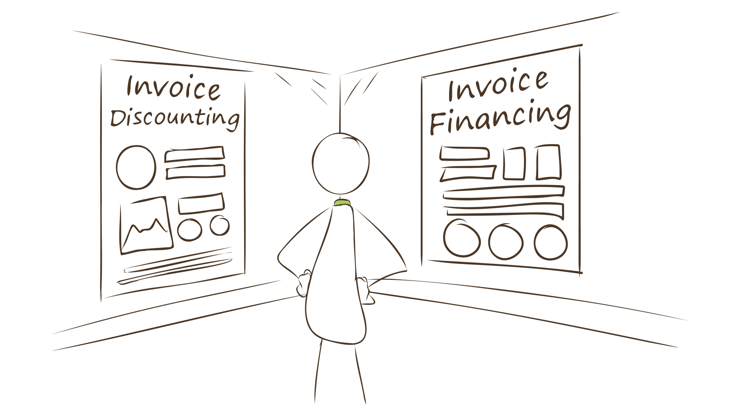 Invoice Financing vs Invoice Discounting: What’s the Difference? Guavas Finance UK Stick Man 8-01 (1)